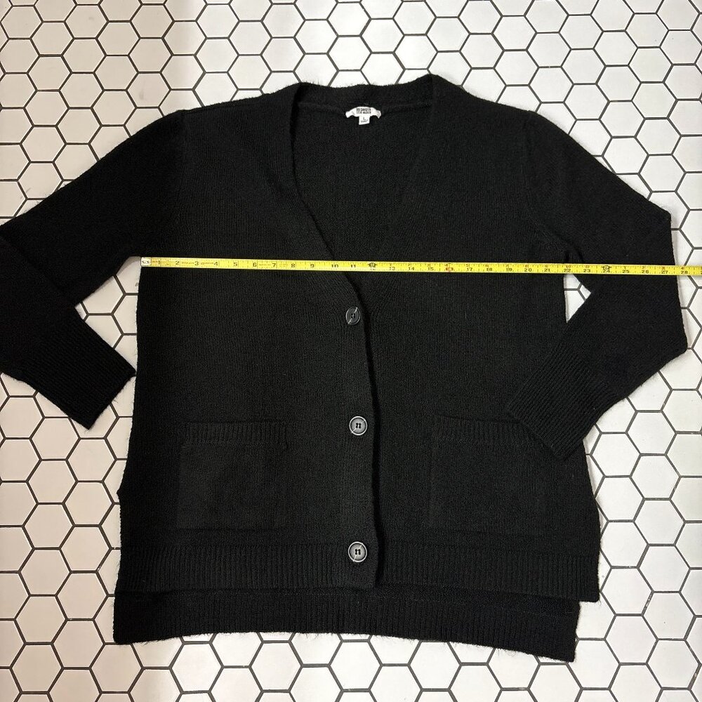 BB Dakota Steve Madden Black Button Cardigan Sweater Women's Large